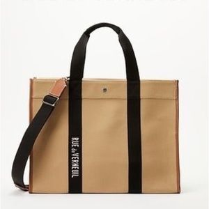 RUE DE VERNEUIL | TRAVELLER XL TOTE • RIVE GAUCHE BEIGE